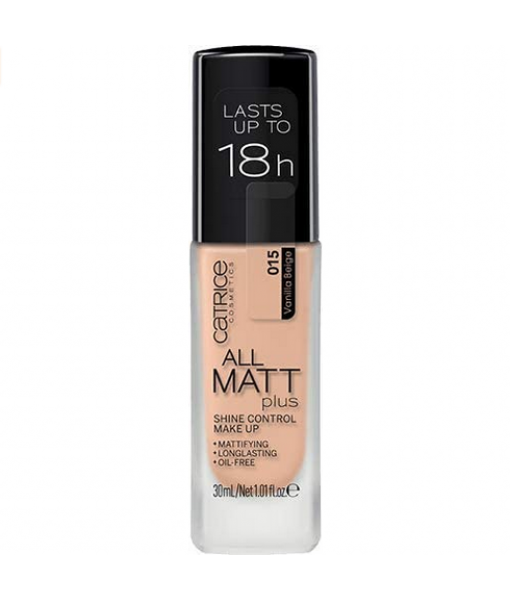 catrice all matt plus foundation 015 Vanilla Beige 